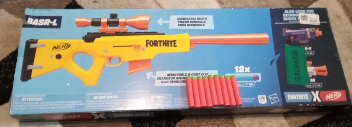 New Fortnite Nerf Gun BASR-L Blaster Fortnite Sniper 630509945337