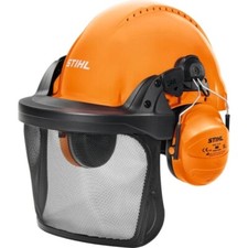 STIHL DYNAMIC X-ERGO CHAINSAW SAFETY HELMET AND VISOR 0000 888 0825