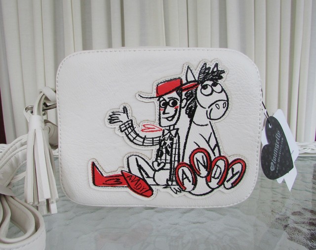 Disney Loungefly Pixar Toy Story Woody Bullseye Crossbody Bag Purse for sale online eBay