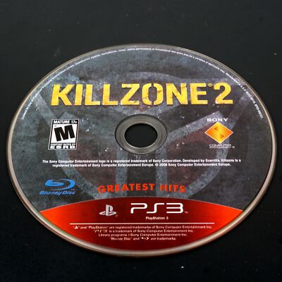 Killzone 2 (PlayStation 3 PS3, 2009)  Disc Only Tested!