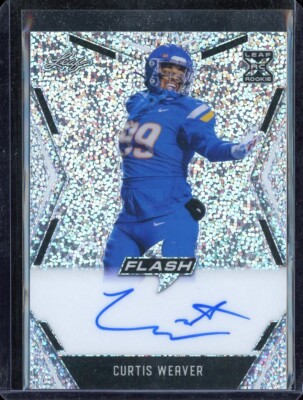 2020 Leaf Flash Autographs #BACW1 Curtis Weaver
