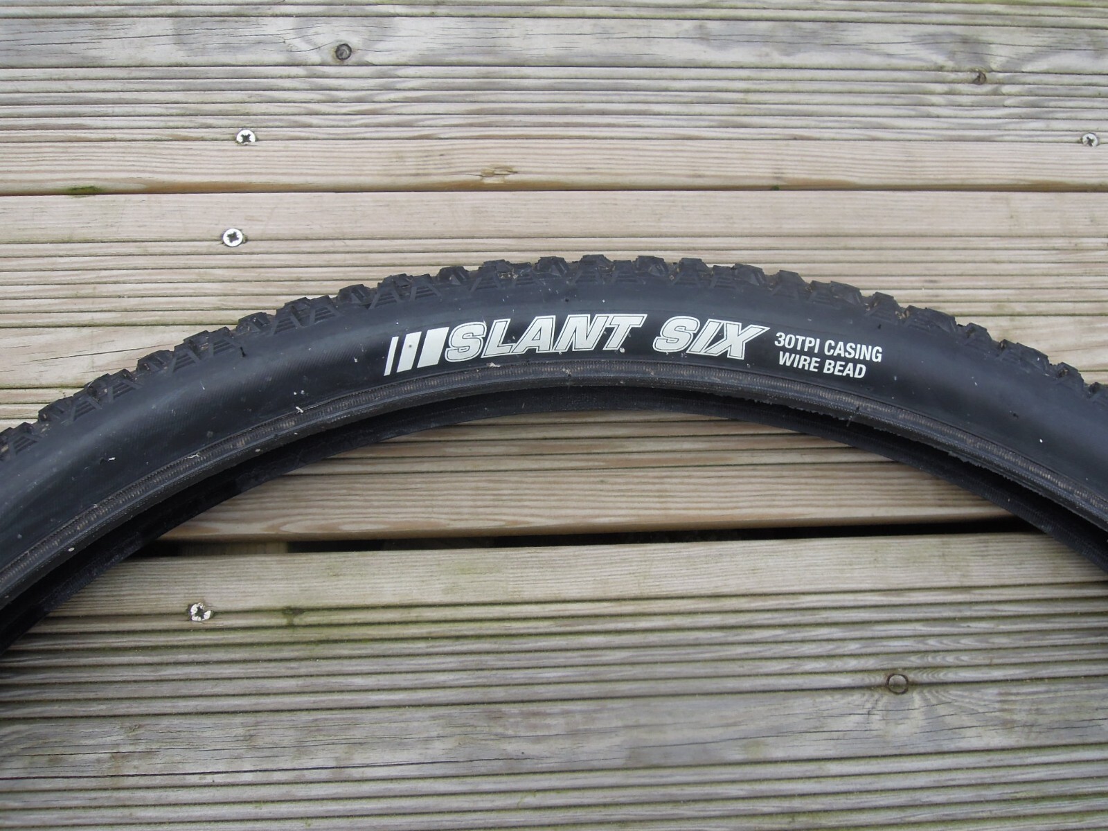 TWO KENDA SLANT SIX MOUNTAIN BIKE TYRES 29 INCH x 2.00 REMOVED FROM