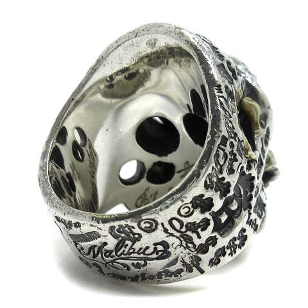 アクセサリー Bill Wall Leather MASTER SCULL RING Master Skull Ring - Bill Wall Leather Inc.