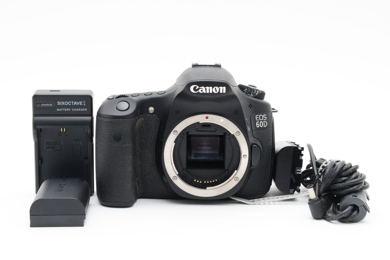 Canon EOS 60D 18.0 MP Digital SLR Camera Body [as is] Error display