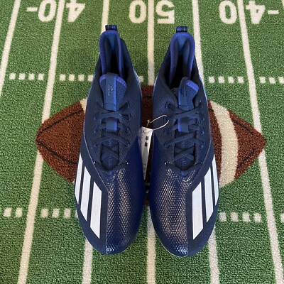 Adidas Adizero Scorch Navy Blue White Football Cleats FX4250  display picture 1