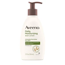 Aveeno Daily Moisturizing Body Lotion with Soothing Prebiotic Oat Gentle Loti...