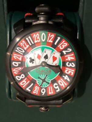 OROLOGIO GAGÀ MILANO.NUOVO.MODELLO LAS VEGAS CASINO LIMITED EDITION 500 Pz  | eBay