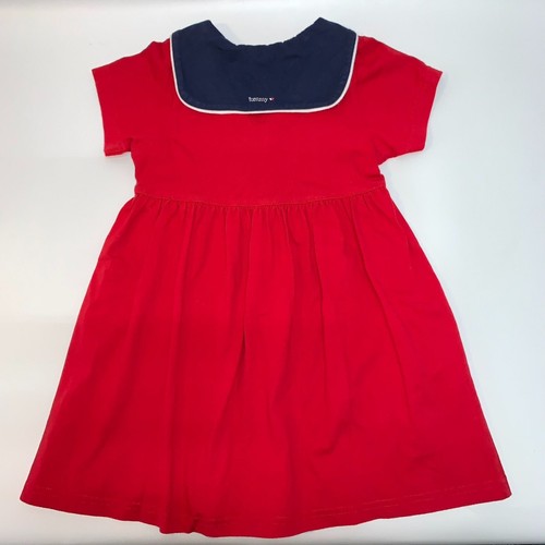 Tommy Hilfiger Sailor Dress Size 4T Nautical Coastal Beachy Patriotic July 4th - Picture 3 of 10