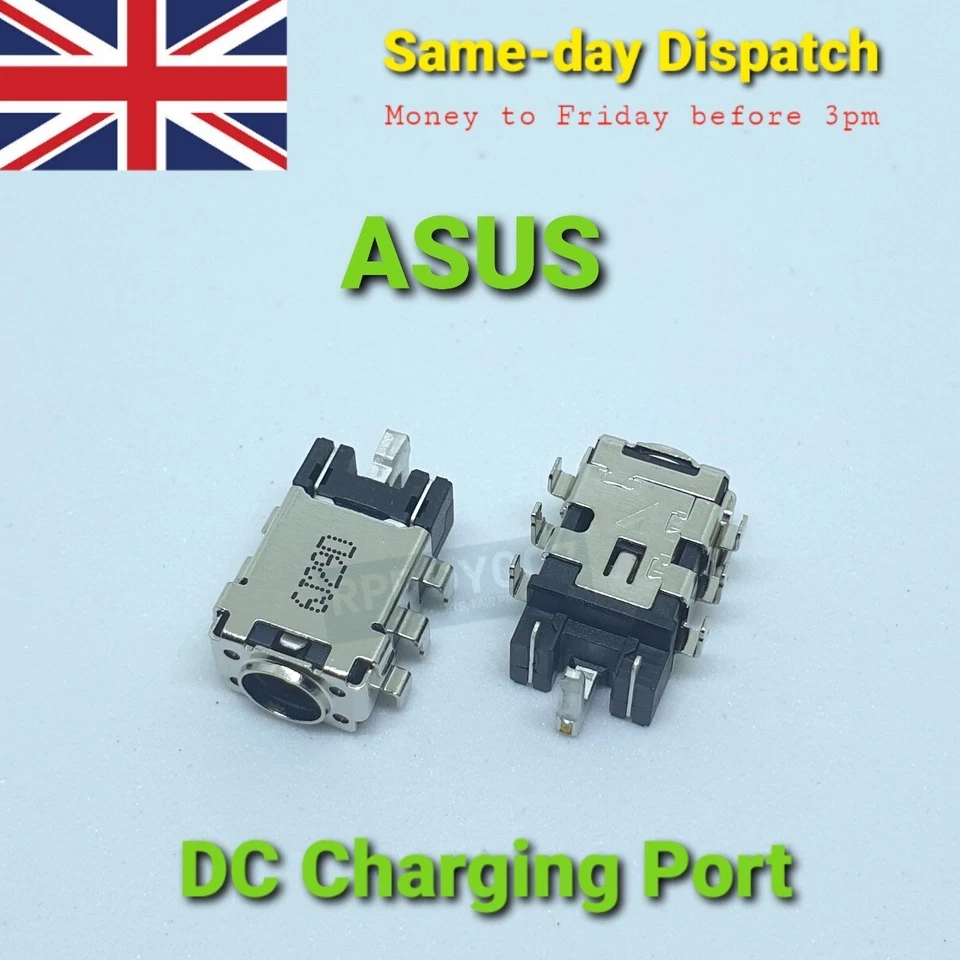 Asus VivoBook 15 X512D DC Power Jack Connector Socket Charging Port Round UK