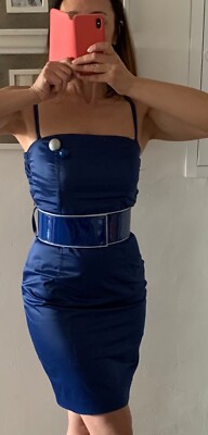 Miss Sixty Coctail Kleid Blau Gr.M