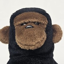 Ty Beanie Baby 1996 Congo the Black Gorilla 6in Sitting Plush Stuffed Toy