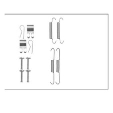 Textar 97042700 Zubehörsatz Feststellbremsbacken Hinten für Land Rover