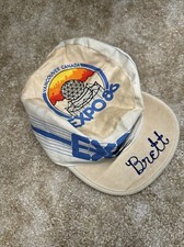 Expo 86 Vancouver Canada Painters Hat Blue White Official Souvenir VINTAGE