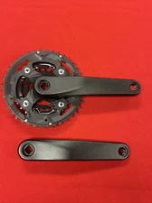 Samox X3s Crankset - 175mm, 9/10 Speed, 40/30/22t, 96/64 BCD, JIS Square Taper