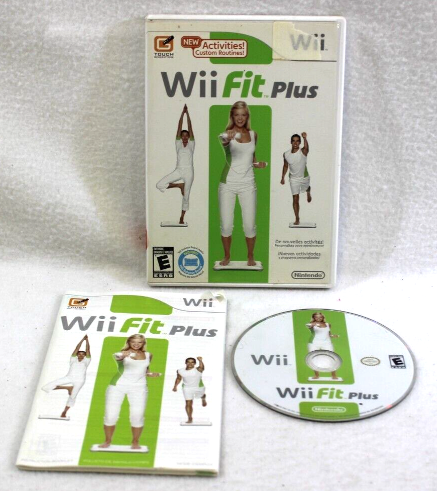 Wii Fit Plus ~ Nintendo Wii Game ~ Complete W/ Manual ~ Rated E | eBay