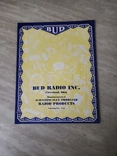 1937 Bud Radio Inc. Catalog No. 138-Condensers-Voltage Regulators-Cleveland OH