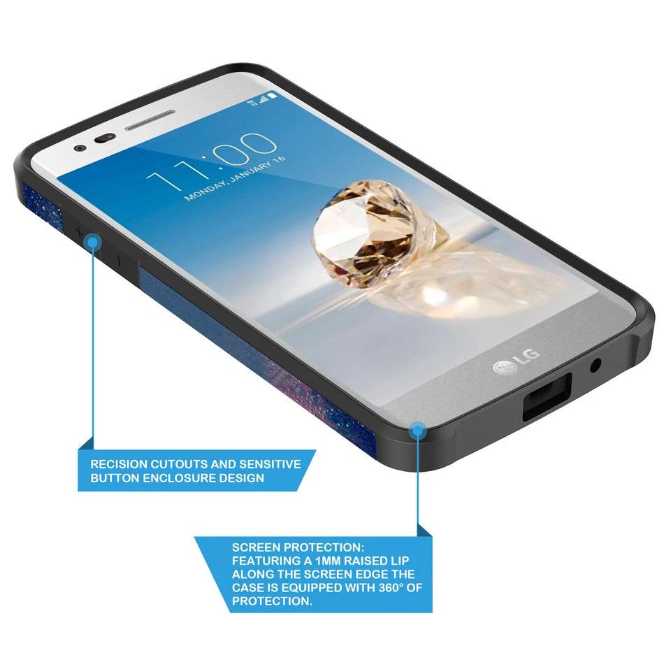 For LG Tribute Dynasty/Rebel 3 LTE/Risio 3/Aristo 2/Zone 4/Rebel 2 Graphic Case - Image 4 of 4