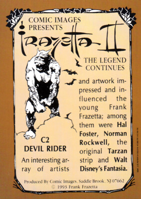 1993 FRAZETTA THE LEGEND CONTINUES CHASE CARD SET C1, C2, C3 PSA