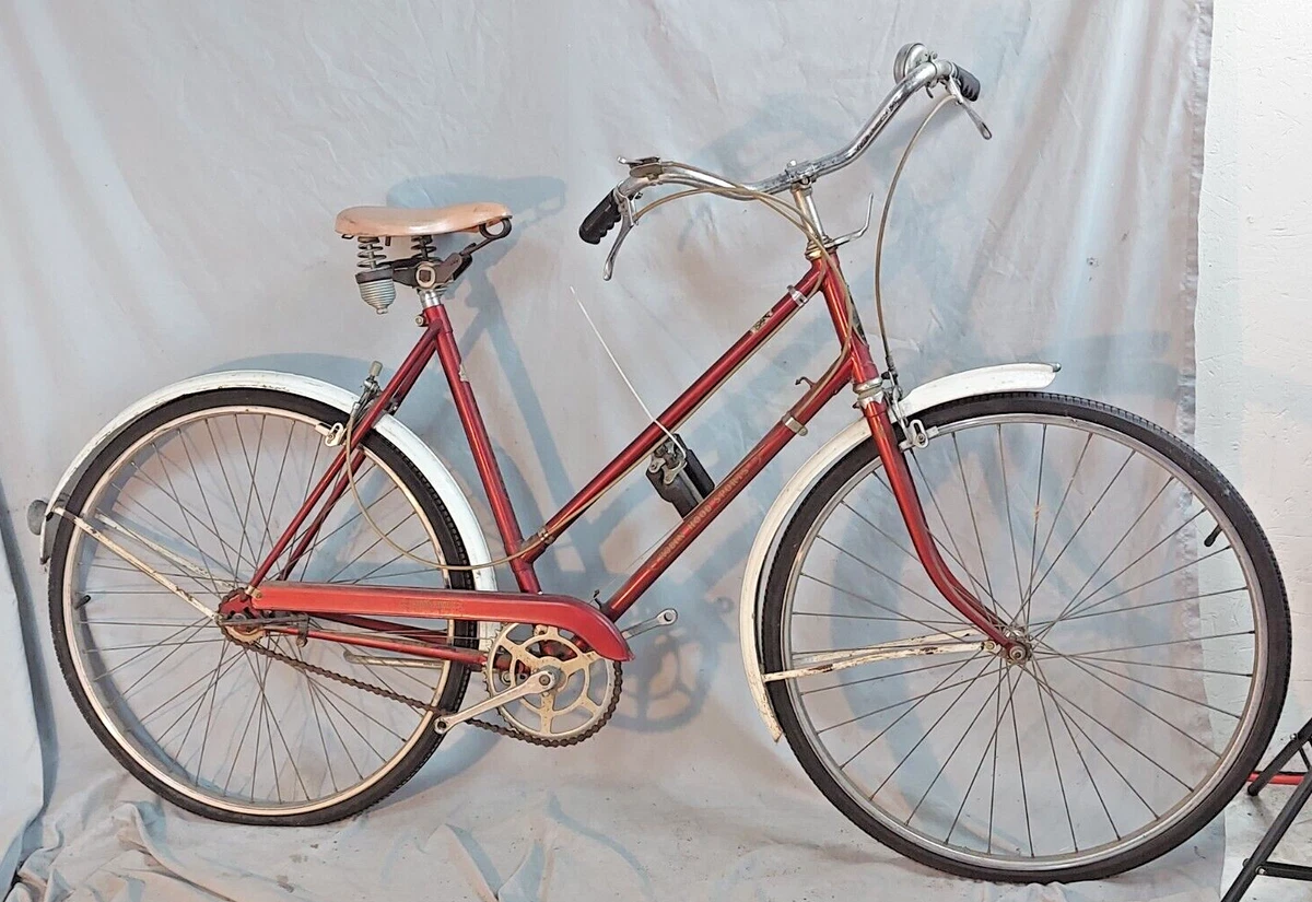 Garde-chaîne Raleigh Sprite Vintage Années 60 - Blanc - Acier 54 Cm - Pièce D'origine UK