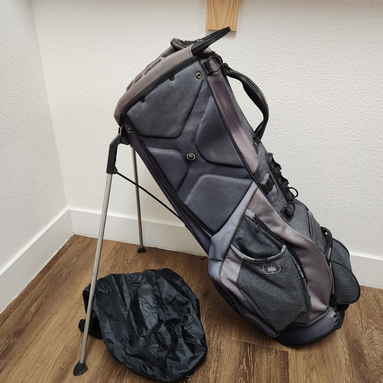 Ogio Stand Bag 14 Way Rain Cover Diamond Management System Rain Cover