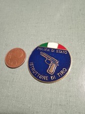Spilla Pins Distintivo medaglia polizia istruttore tiro stato volante esercito 
