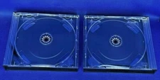 Double Game Case  - New / MINT - Replacement  2-4 Disc Jewel Cases PS1 Dreamcast