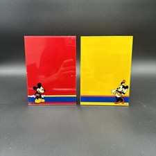 Vintage Walt Disney Company Burnes Mickey  Minnie Mouse Picture Frames 5" x 7"