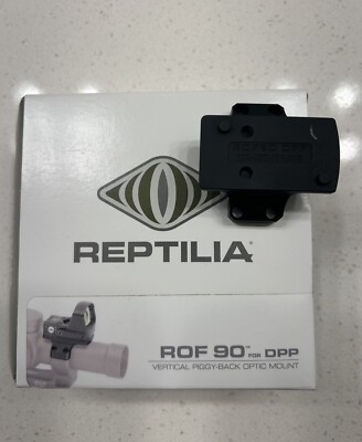Reptilia 30mm ROF-90 Black Mount for Leupold DPP 100-007