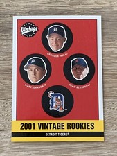 2001 Upper Deck Vintage Baseball Brandon Inge Rookie Card #351