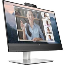 HP E24mv 24" 16:9 Conferencing IPS Monitor FHD 1920x1080 250 nits 1000:1 webcam