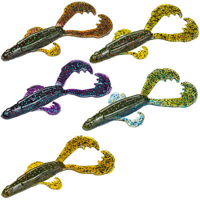 Strike King Rage Space Monkey 10cm- 6 Creature Baits, Gummiköder, Softbait, Lure