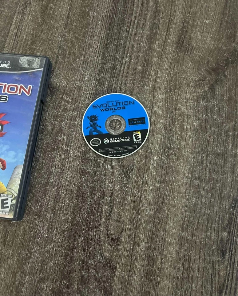 Evolution Worlds (Nintendo GameCube, 2002) No Manual! Tested & Working! - Image 3 of 4