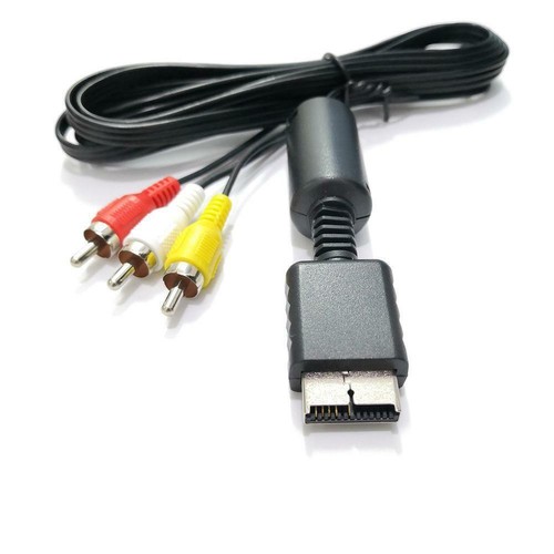 Rca AV Audio Video Cable TV For PS1 1.8m Adapter US - Picture 9 of 12