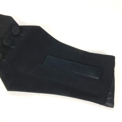 Dior 2 button Cummerbund Belt Accessories belt wool / Cupra  display picture 2