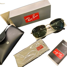 RAY BAN Arista Gold Green Unisex 60 mm Sungla...
