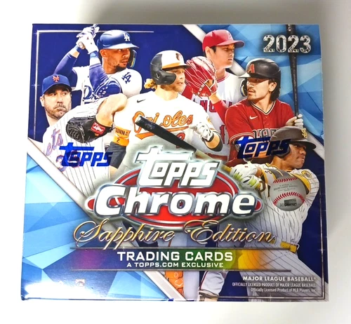 2023 Topps Chrome Baseball Sapphire Edition Box