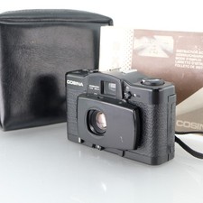 Cosina CX-2 35mm Film Camera Compact Zone Focus Vintage Point & Shoot Japan Rare