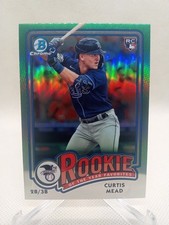 2024 Bowman Mega Box Chrome Rookie of the Year Favorites Curtis Mead #ROY-10