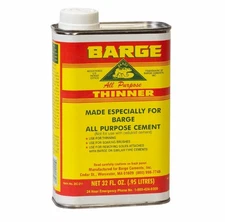 Barge All Purpose Cement Thinner 1 Quart for Easy Cleanup and Bonding