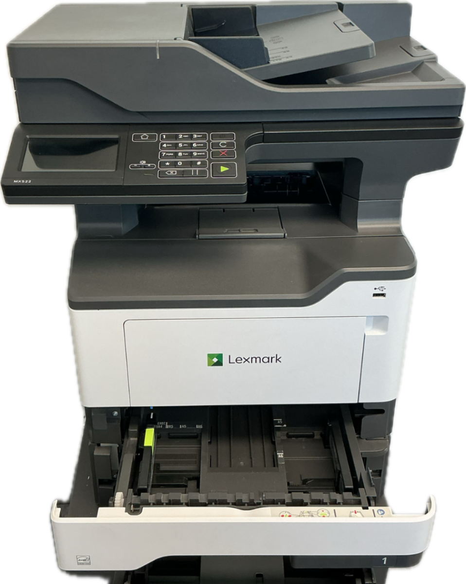 Lexmark Mx522 MFP Laser Printer 36S0840 46PPM MX522adhe Monochrom