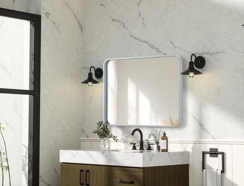 Elegant Lighting MR8A2432 Remy 24"W x 32"H Rectangular Flat - - Picture 5 of 12