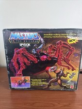 Vintage 1984 Masters Of The Universe MOTU HE-MAN SPYDOR Vehicle Sealed New