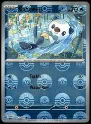 Oshawott 021/086 Scarlet & Violet: White Flare – Poke Ball Pattern