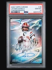 2025 Topps Chrome Football Jayden Daniels Chromographs Auto /50 PSA 10