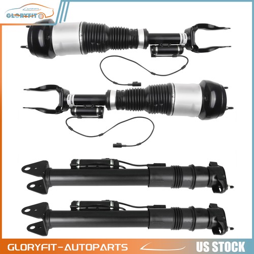 Front Rear Air Suspension Struts w/ADS 4x For Mercedes W166 ML350 500 ...
