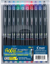 , Frixion Synergy Clicker Erasable, Refillable, Retractable Gel Ink Pens, Extra