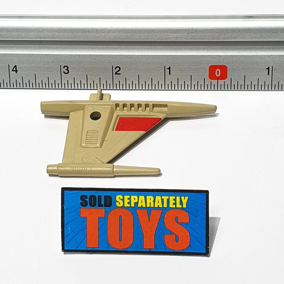 Capsela Space Link Space Hawk RIGHT WING original 1986 Coleco vehicle part * - Image 2 of 4