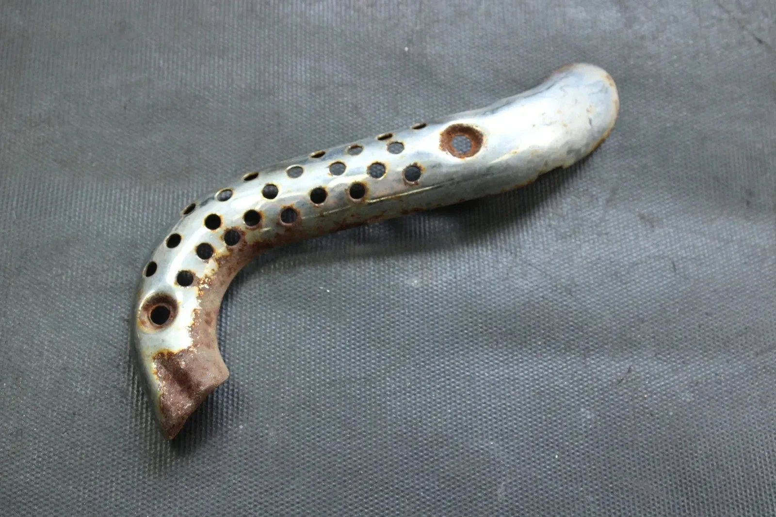2006 Honda CT70 Trail 70 Header Lower Exhaust Heat Shield B4413
