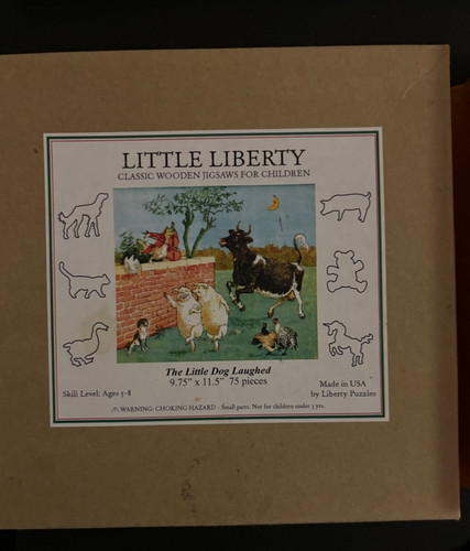 Little Liberty Puzzle The Little Dog Laughed