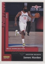 2019-20 Panini Instant NBA All-Seeding First Team /121 James Harden #154 0it8
